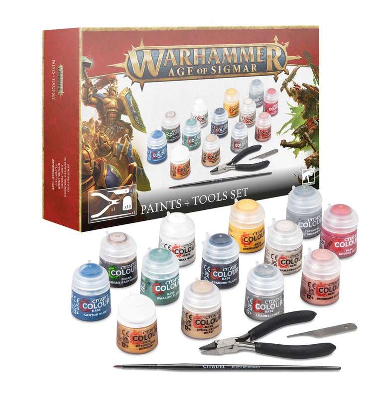 Paint+Tools Set - Warhammer Age of Sigmar