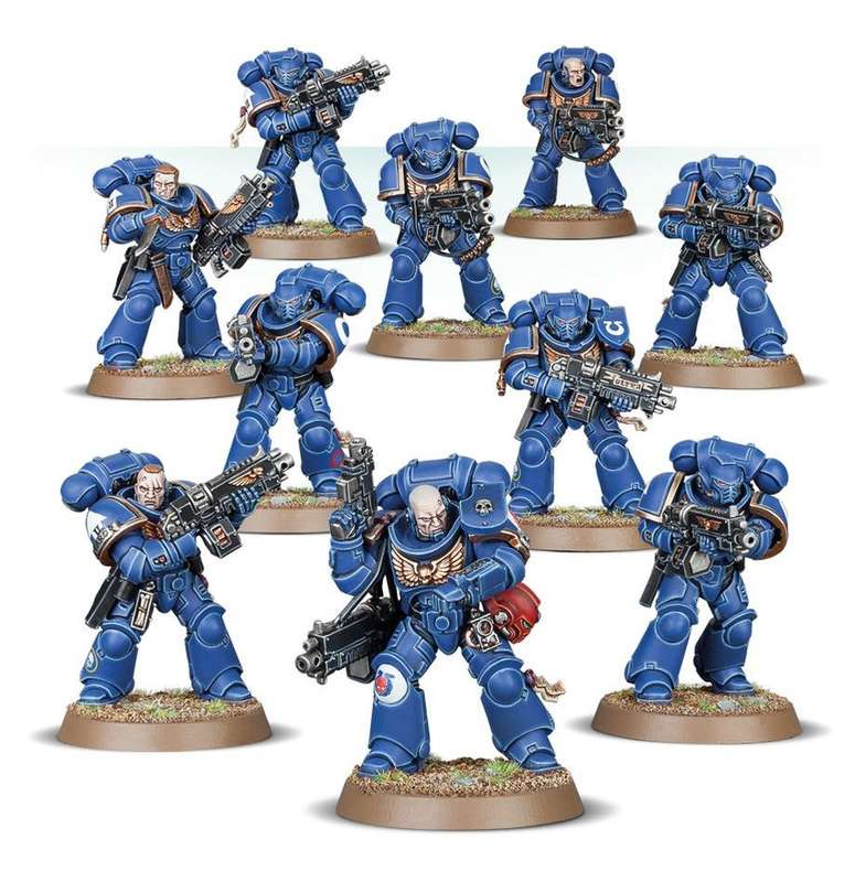 SPACE MARINES INTERCESSOR SQUAD - Warhammer 40K
