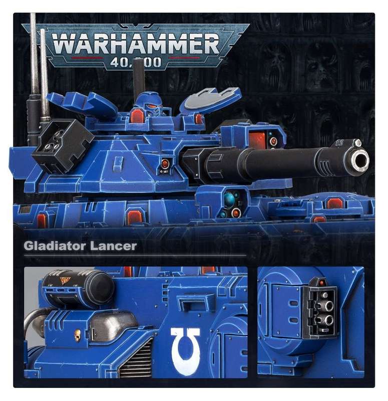 Space Marines: Gladiator Lancer - Warhammer 40K