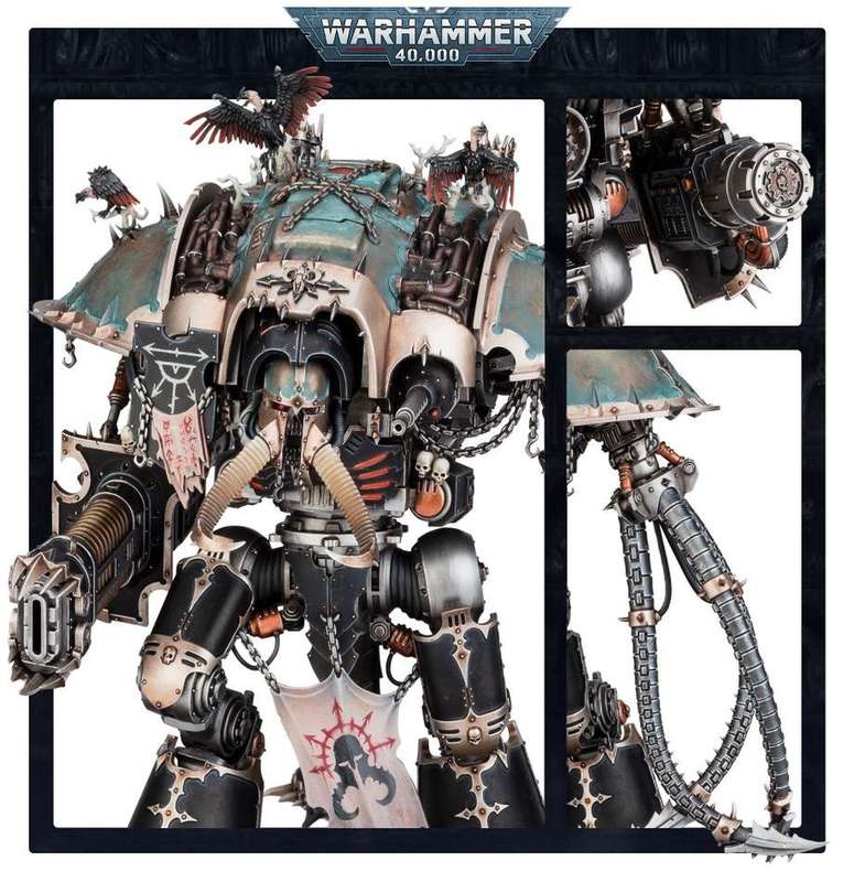 CHAOS KNIGHTS: KNIGHT ABOMINANT - Warhammer 40K
