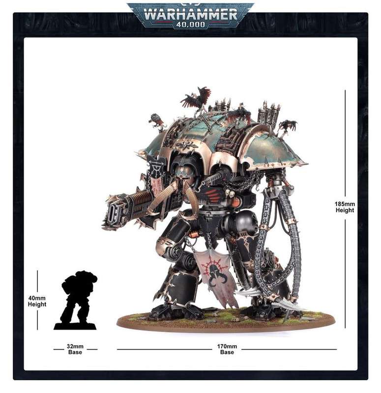 CHAOS KNIGHTS: KNIGHT ABOMINANT - Warhammer 40K