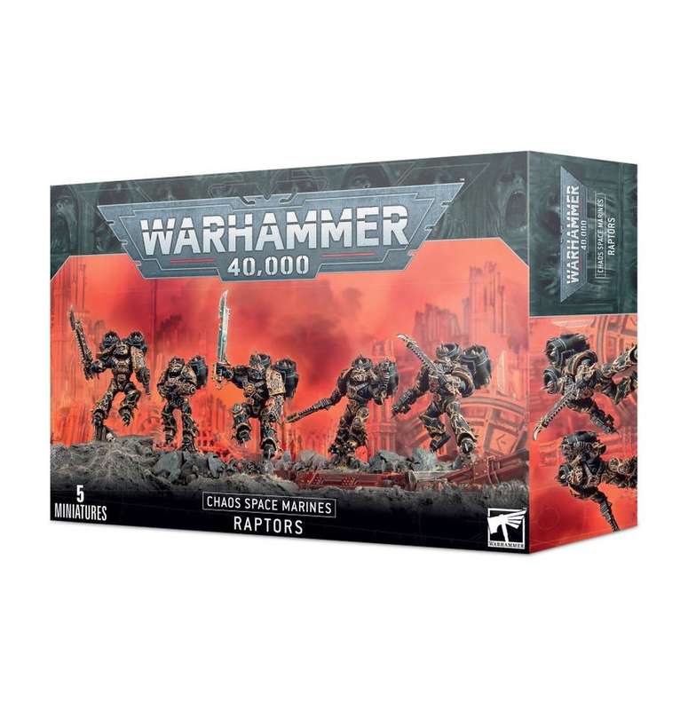 CHAOS SPACE MARINES: RAPTORS - Warhammer 40K