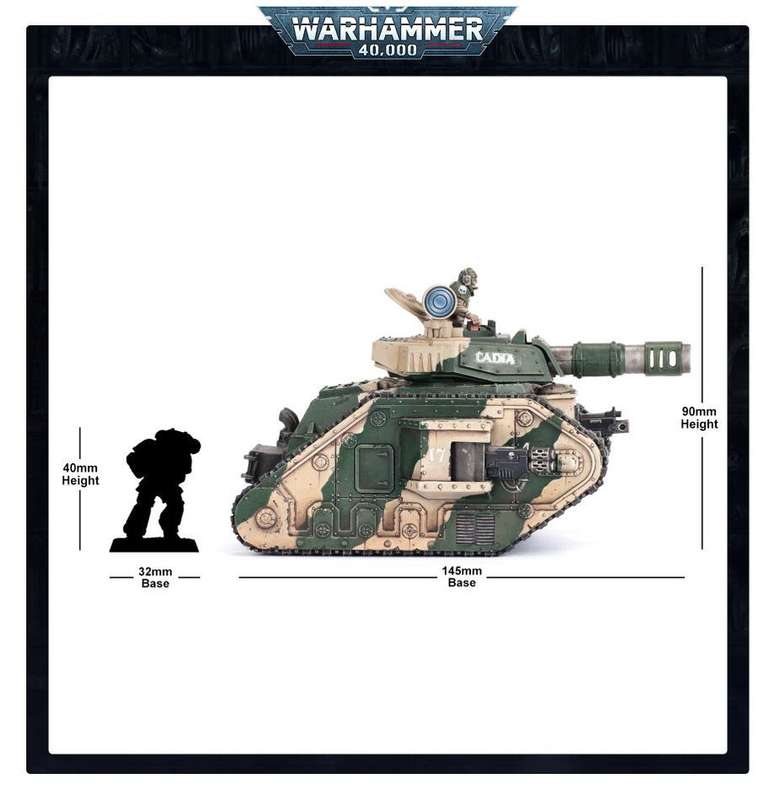 Astra Militarum: Leman Russ Battle Tank - Warhammer 40K