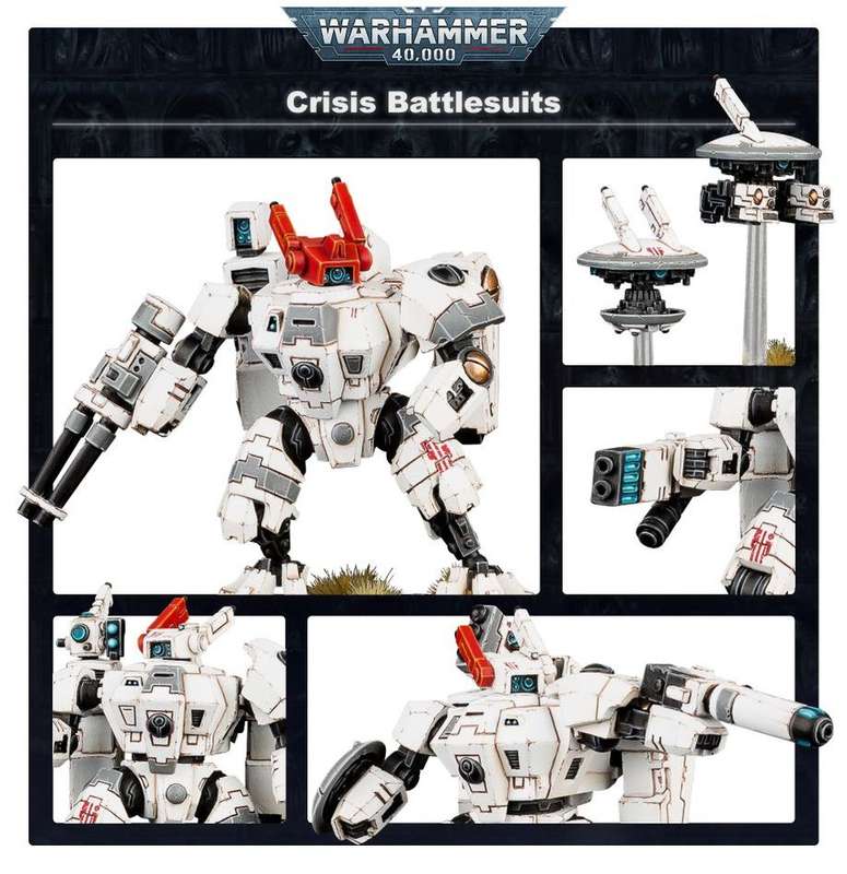 T'au Empire: Crisis Battlesuits - Warhammer 40K