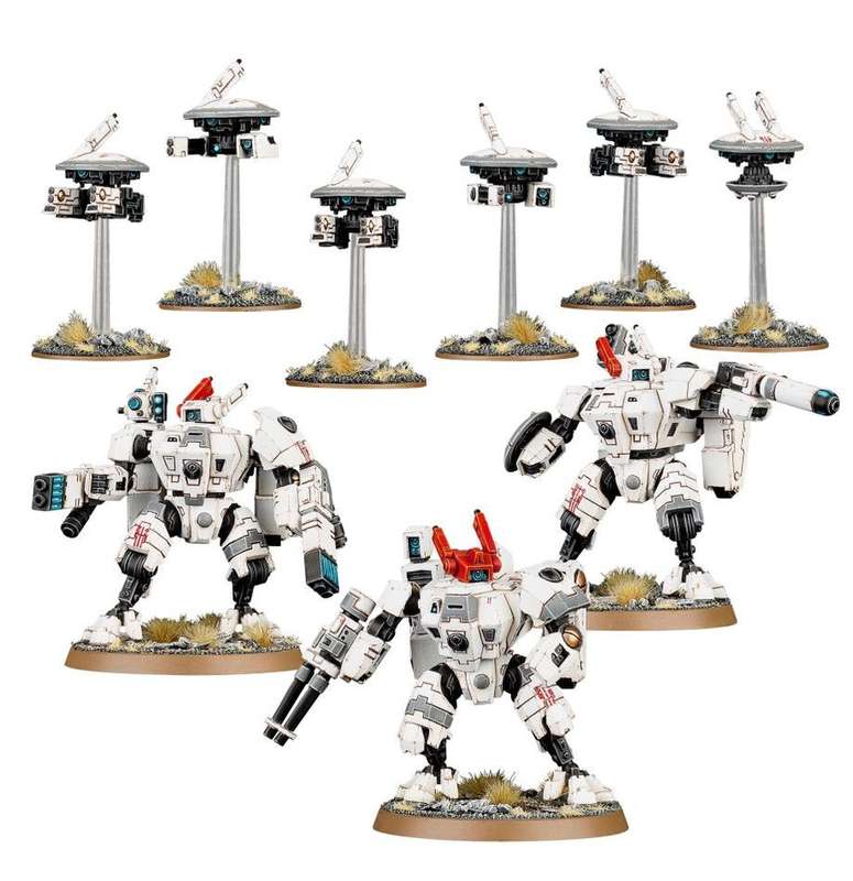 T'au Empire: Crisis Battlesuits - Warhammer 40K