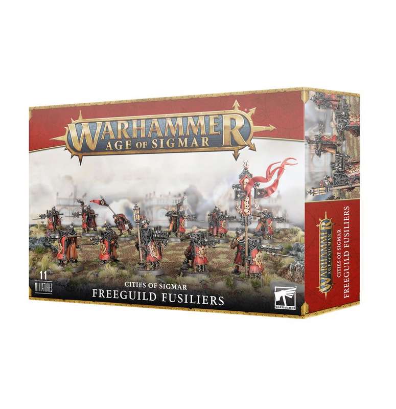 CITIES OF SIGMAR: FREEGUILD FUSILIERS - Age of Sigmar