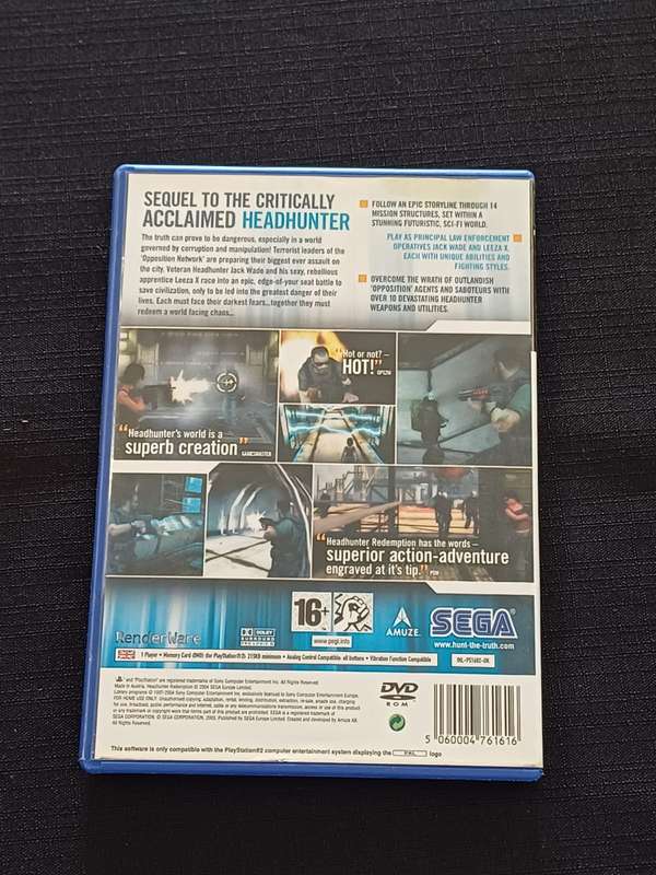 Headhunter: Redemption (PS2)