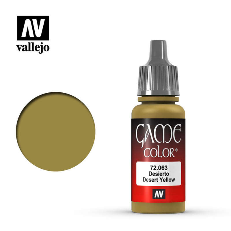 72.063 Desert Yellow - Vallejo Game Color