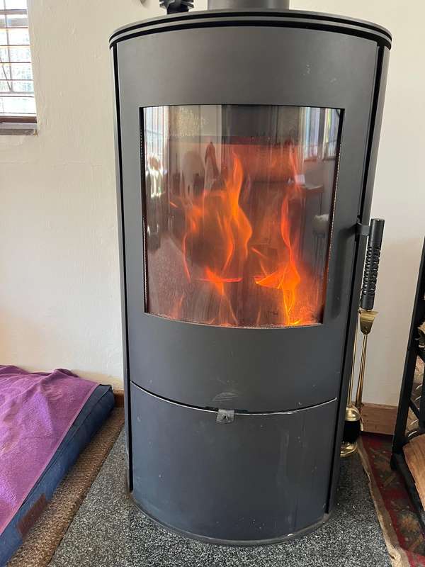 wood burning stove