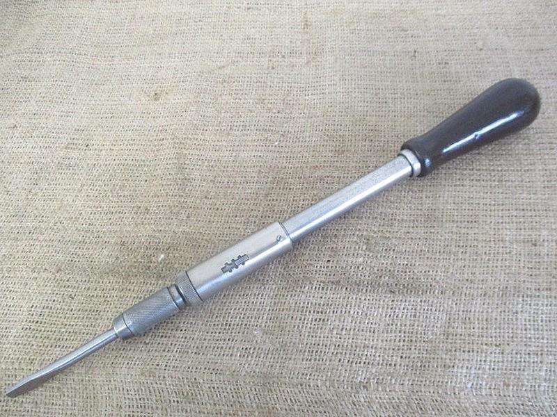 Beautiful Vintage Stanley "Yankee" No 130A Screwdriver By Stanley Works (GB) Ltd Sheffield England
