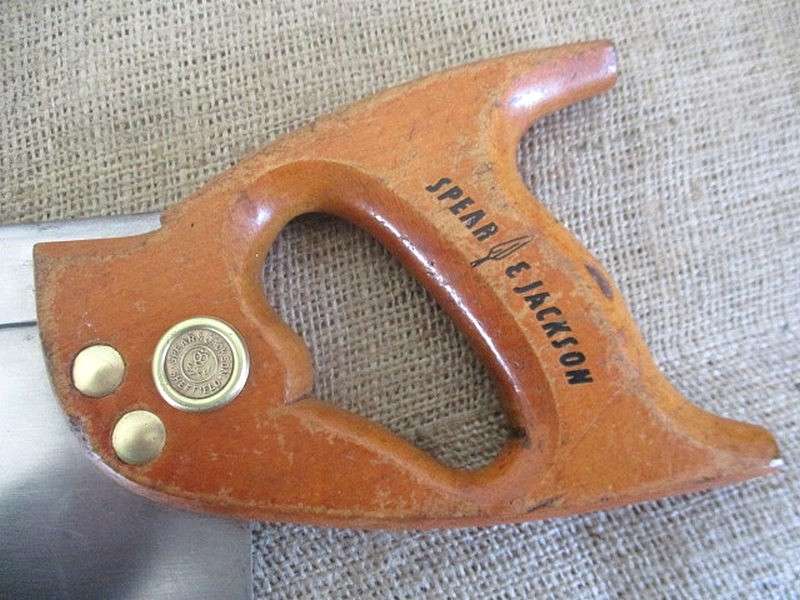 An Outstanding Vintage 12 inch Spear & Jackson Back Saw                   Sheffield