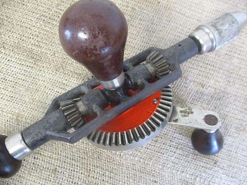 Beautiful Vintage Stanley No 803 Hand Drill                            Made in England