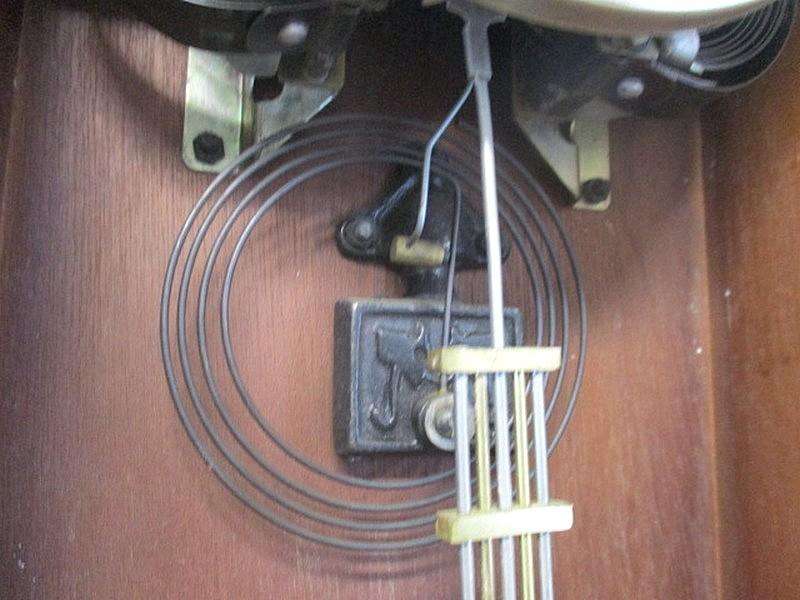 Vintage Blessing 31 Day Wooden Wall Clock With Winding-Up Key
