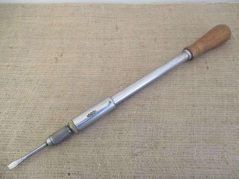 Beautiful Vintage Stanley "Yankee" No 131A Screwdriver By Stanley Works (GB) Ltd Sheffield England