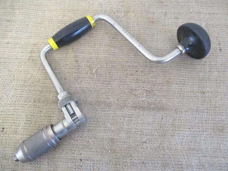 Real Nice Vintage Stanley No 78 - 12 in MK 3 Hand Brace Drill                        Made In England