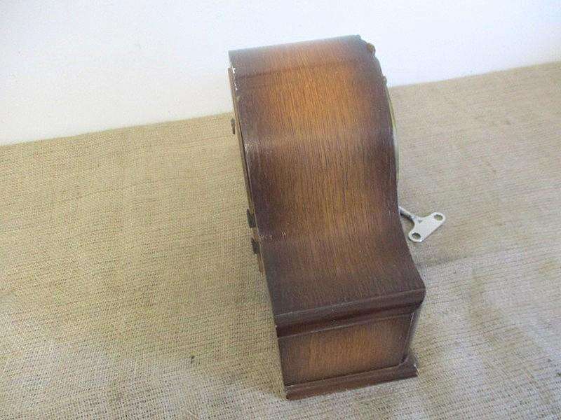 Original Vintage Kienzle Mantle Clock With Winding Up Key           Made In Germany