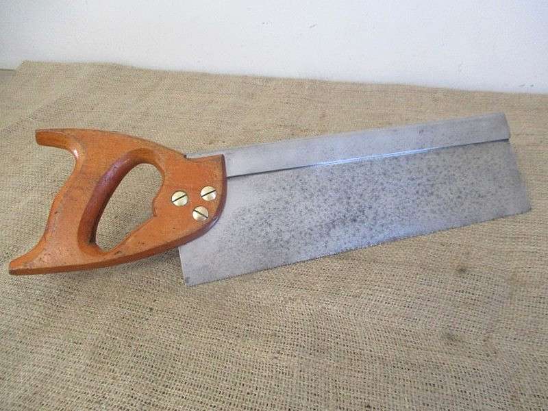 An Outstanding Vintage 12 inch Spear & Jackson Back Saw                   Sheffield
