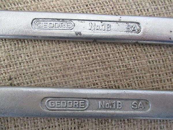 Beautiful Set Of Ten Combination Spanners : 9 x Gedore No 1B  SA & 1x DIN 3113 B      16mm - 25mm
