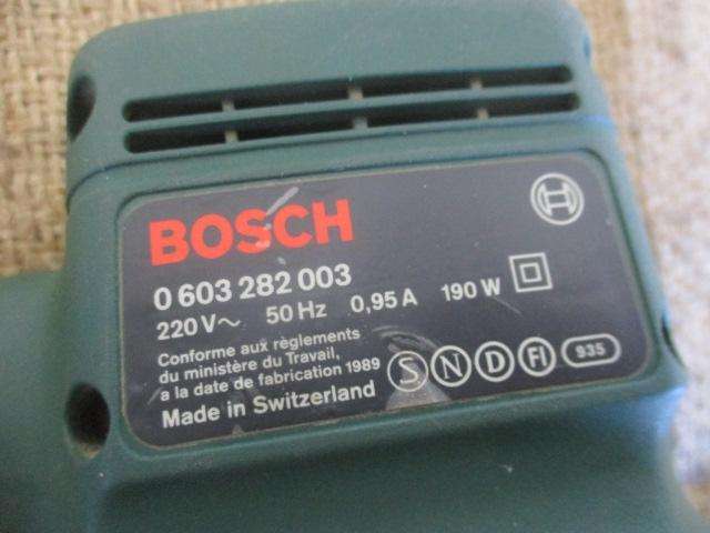 Beautiful Bosch PEX 115 A Orbital Sander                    Made In Switzerland