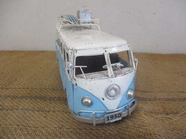 Large Characterful Vintage 1950 Volkswagen Tin Kombi