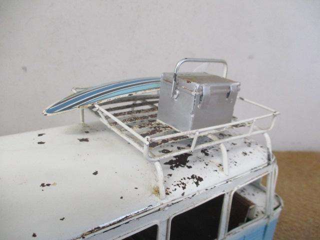 Large Characterful Vintage 1950 Volkswagen Tin Kombi