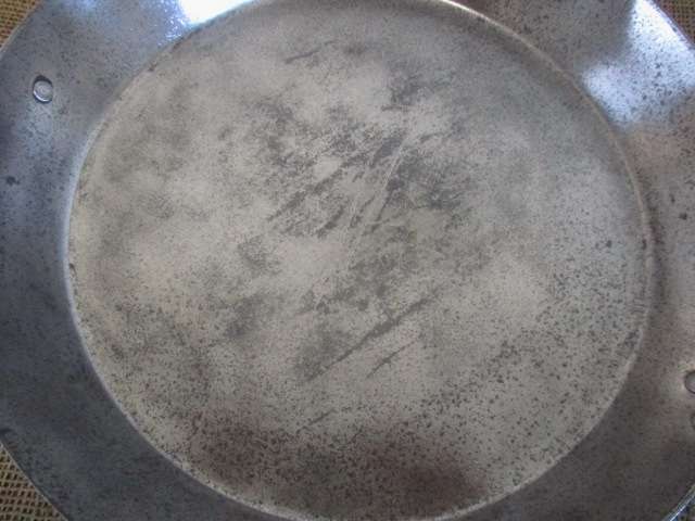 Neat Large  Vintage Hendler's 36cm Steel Frying Pan
