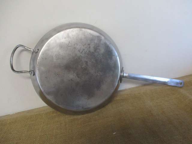 Neat Large  Vintage Hendler's 36cm Steel Frying Pan