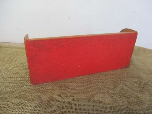 Rare Collectable Prestigious Vintage Wooden Three Inkwell Stand With Pen Tray