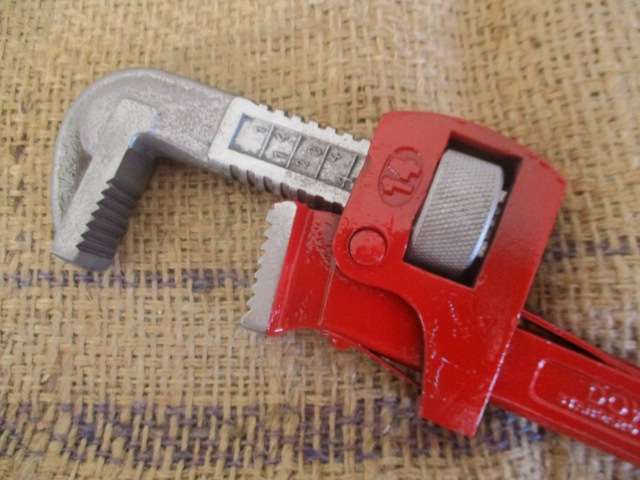 Nice Vintage Dowidat 225 - 14" Adjustable Pipe Wrench