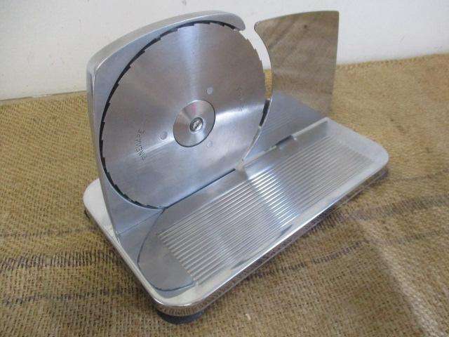 Beautiful Neat Clean Vintage Pineware Stainless Bread Slicer