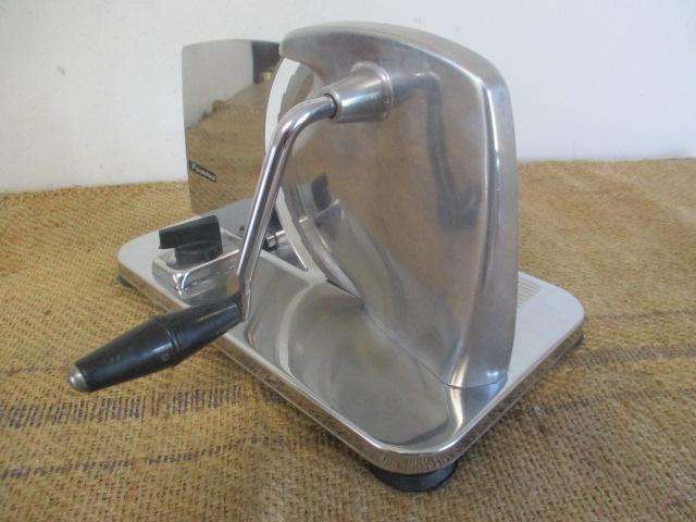 Beautiful Neat Clean Vintage Pineware Stainless Bread Slicer