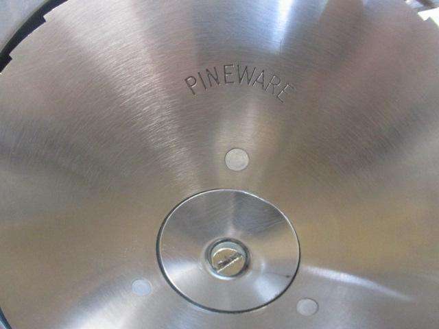 Beautiful Neat Clean Vintage Pineware Stainless Bread Slicer