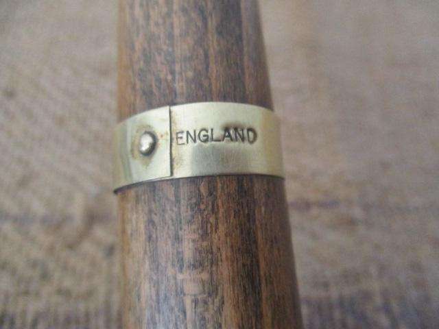 Collectable Vintage Replica Flintlock Pistol With Solid Brass Decorations     Made In England