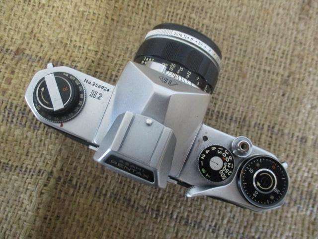 Beautiful Rare Vintage Asahi Pentax H2 SLR 35mm Camera         1959