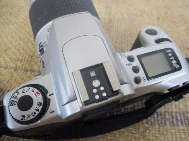 Nice Vintage Canon EOS 300 35mm Film Camera With Film In Shoulder Bag          1999