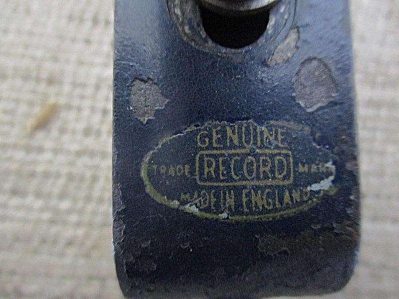 Super Rare Vintage Record No 075 Bull-Nose Rabbet Plane       1932 - 1967            Made In England