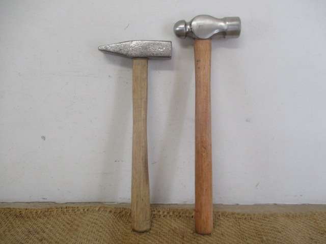 Handy Vintage Mitco 500gr Ball Peen And F.Dick 500gr Machinist Hammer
