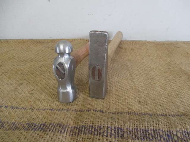 Handy Vintage Mitco 500gr Ball Peen And F.Dick 500gr Machinist Hammer