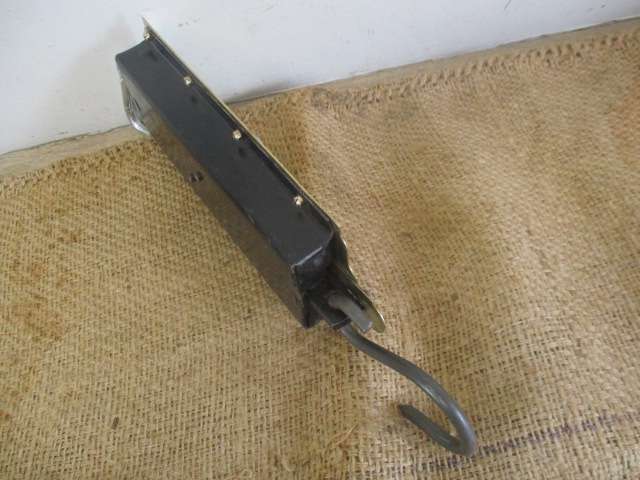 Rare Vintage Brass 40lb Salter No 60M Improved Circular Spring Balance Scale   Patent        England