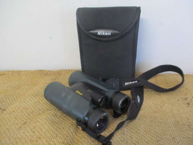 Lovely Nikon Binocular In Original Shoulder Bag