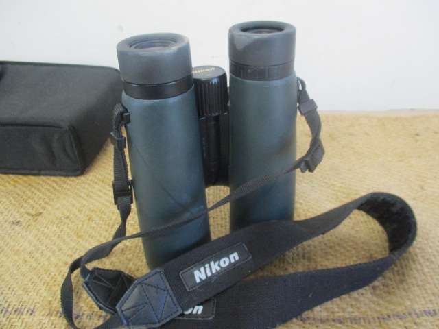 Lovely Nikon Binocular In Original Shoulder Bag