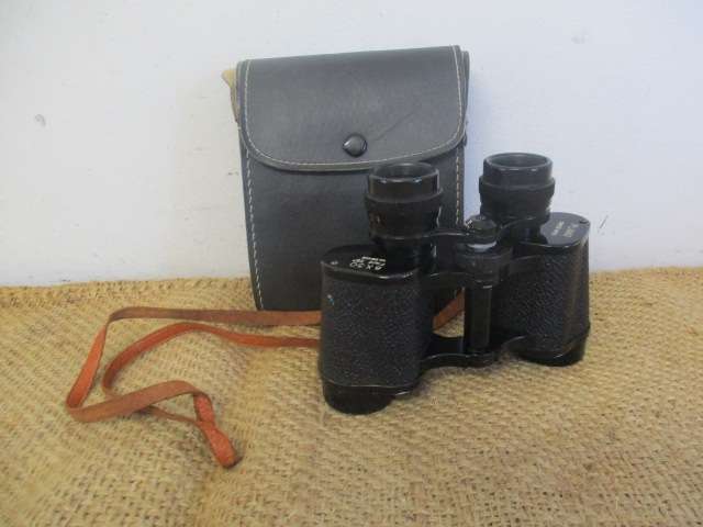 Nice To Have...Lovely Vintage Plano 8 X 30 Field 7.5' Binocular In Original Carry Bag