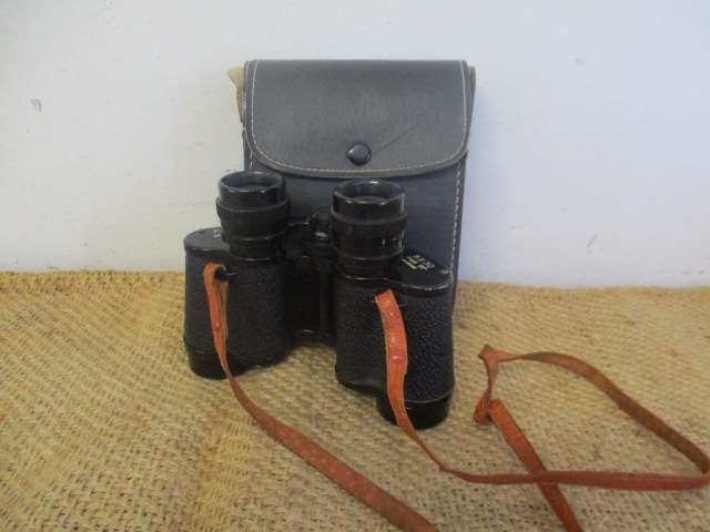 Nice To Have...Lovely Vintage Plano 8 X 30 Field 7.5' Binocular In Original Carry Bag