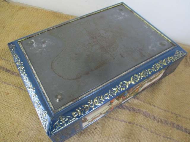 Extremely Very Rare Vintage Lebkuchenfabrik E.Otto Schmidt Nurnberg Cake Tin