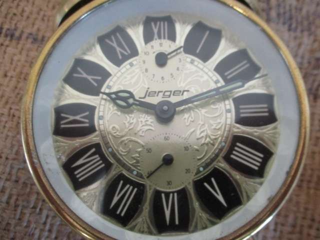 Another For Repairs.....Vintage Jerger Brass Alarm Clock, Wall Mount Clock & Plastic Mantle Clock