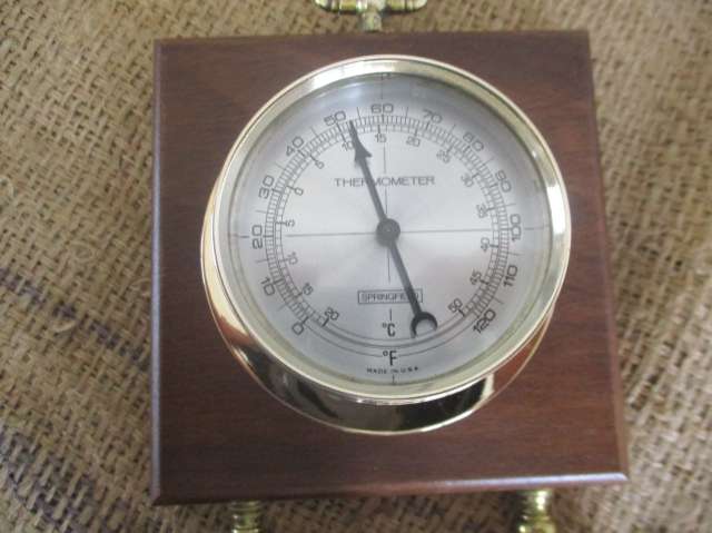 Magnificent Vintage Springfield Commodore Weather Station In Original Packaging     USA        MIB