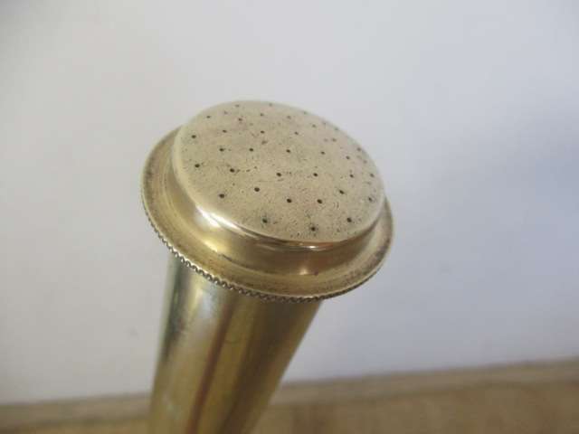 Beautiful And Handy Vintage Brass Bucket Fire Extinguisher Sprayer                  Made In England