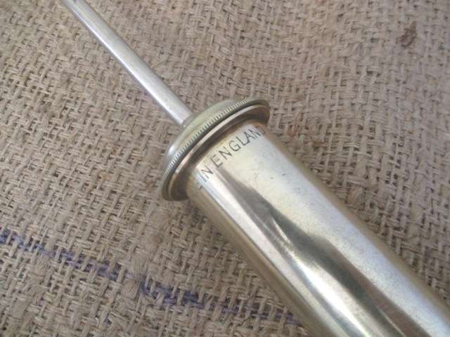 Beautiful And Handy Vintage Brass Bucket Fire Extinguisher Sprayer                  Made In England