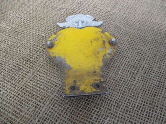 Vintage AA SouthAfrica/Suid Afrika No B 36919 Car Badge           Issued Approx Between 1930 - 1945