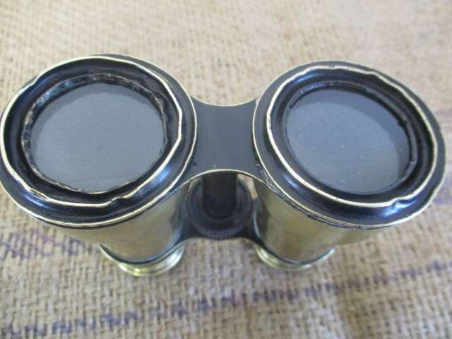 Antique Brass Binocular  (Military???)            Early 1900's